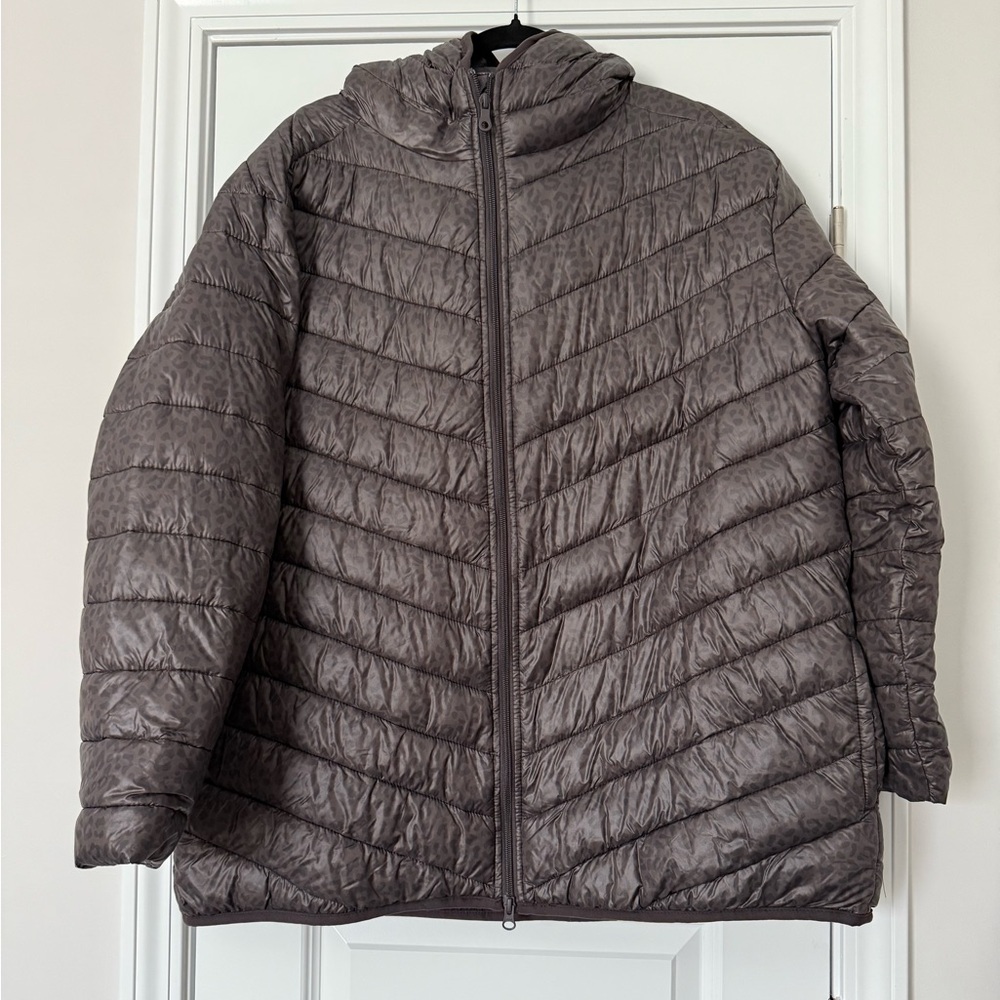 Women's Cheetah Puffer Jacket Offline by Aerie